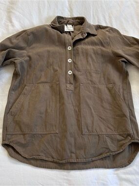 Ship Supply Curtis Top Pullover Lichen